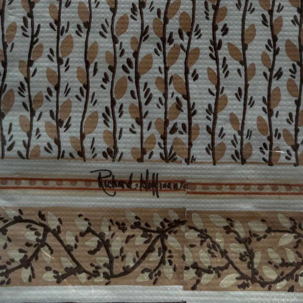 Paper Art Richard Hoffman Brown Table Cover